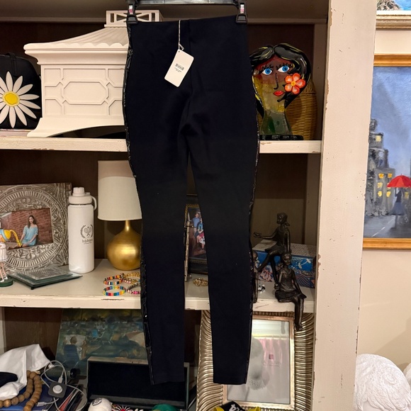 Wolford black latex leggings size 4 nwt - Picture 7 of 7